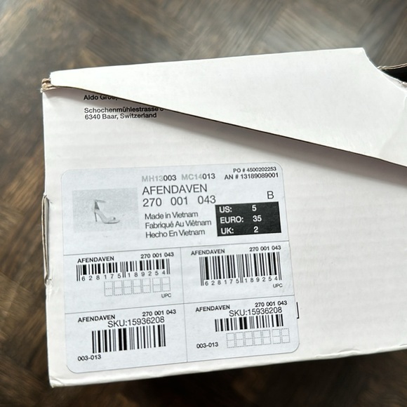🔥🔥🔥 NWT Aldo | Strap Heels - Picture 7 of 7